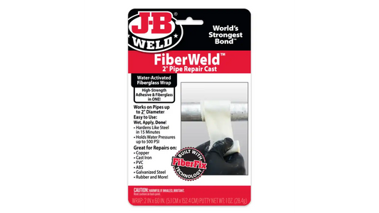 FiberWeld 2" Pipe Repair Cast FiberGlass Pipe Repair Cast