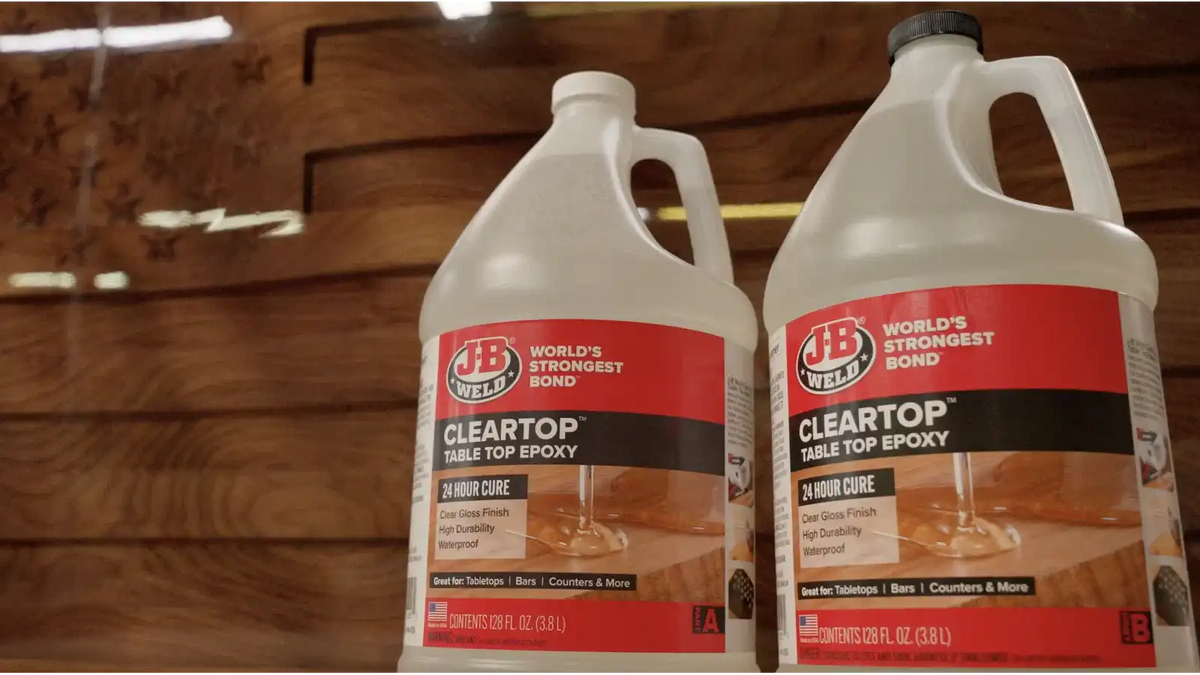 J-B Weld™ ClearTop Pour-On Epoxy 128 fl oz