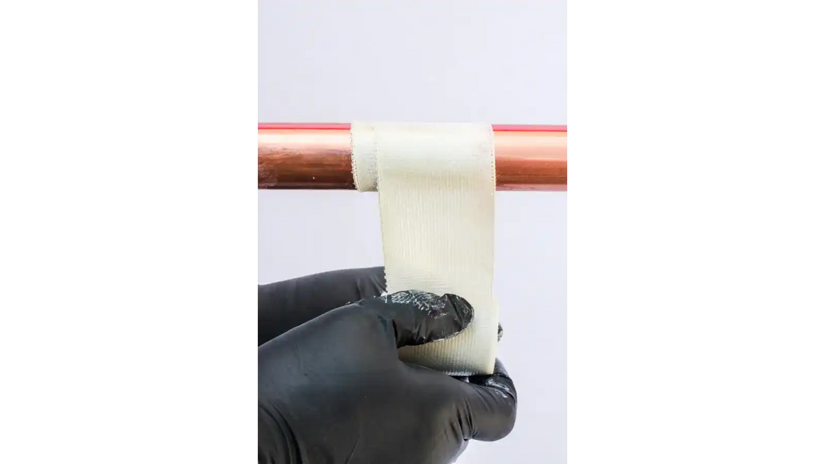 FiberWeld 1" Pipe Repair Cast Fiberglass Wrap