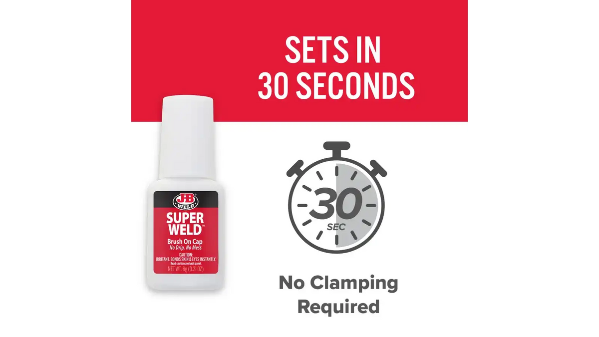 SuperWeld™ Brush-On Instant Adhesive