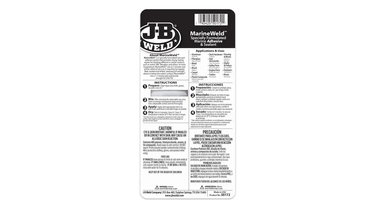 MarineWeld™ Syringe - 25 ml