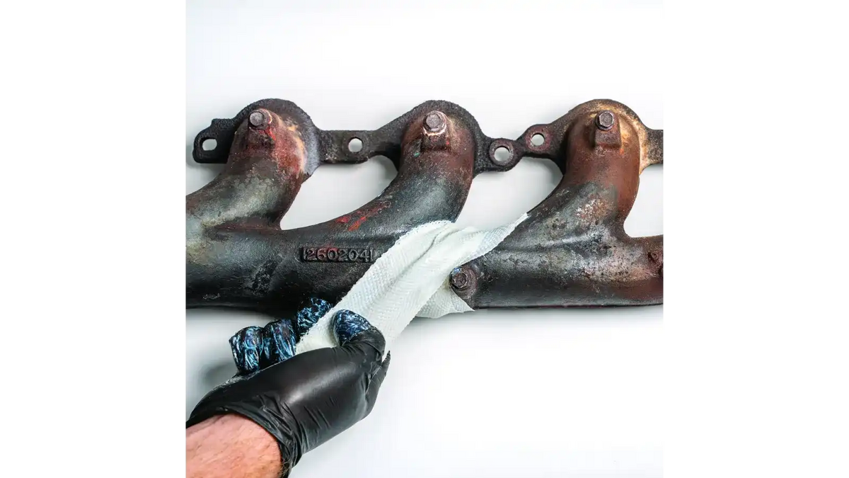 ExhaustWeld Fiberglass Wrap