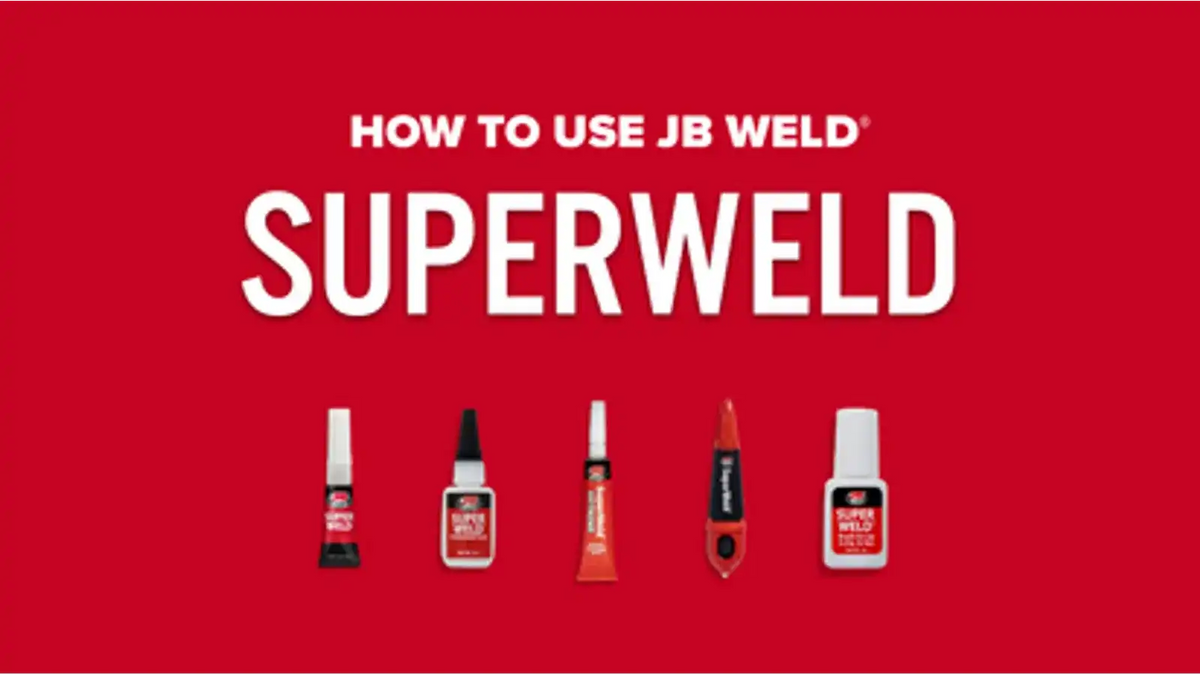 SuperWeld™ Brush-On Instant Adhesive