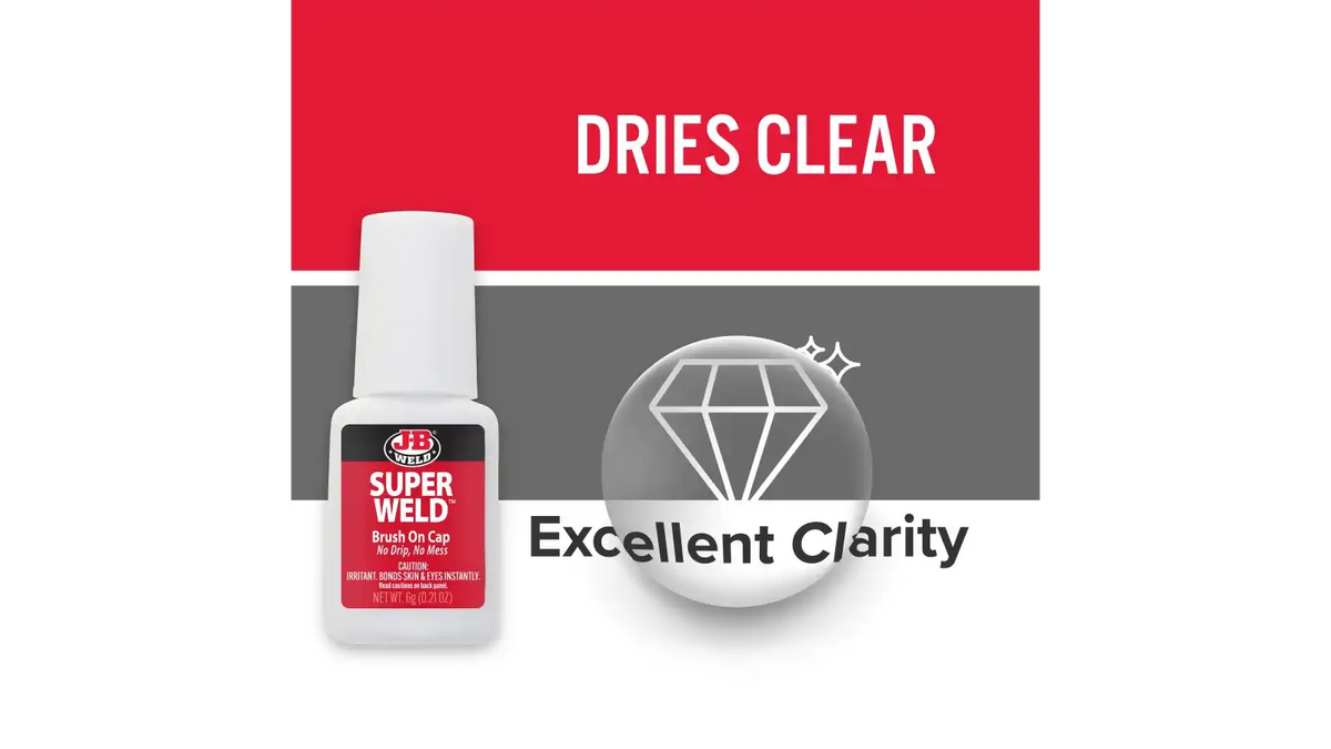 SuperWeld™ Brush-On Instant Adhesive