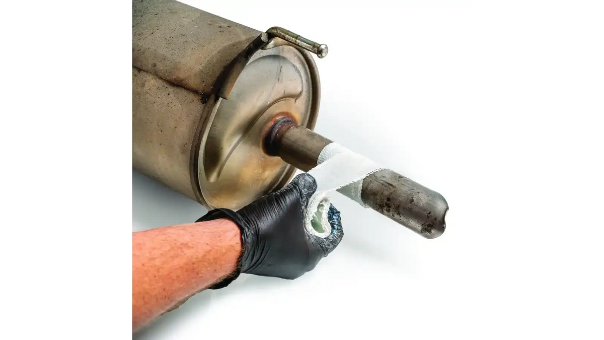 ExhaustWeld Fiberglass Wrap