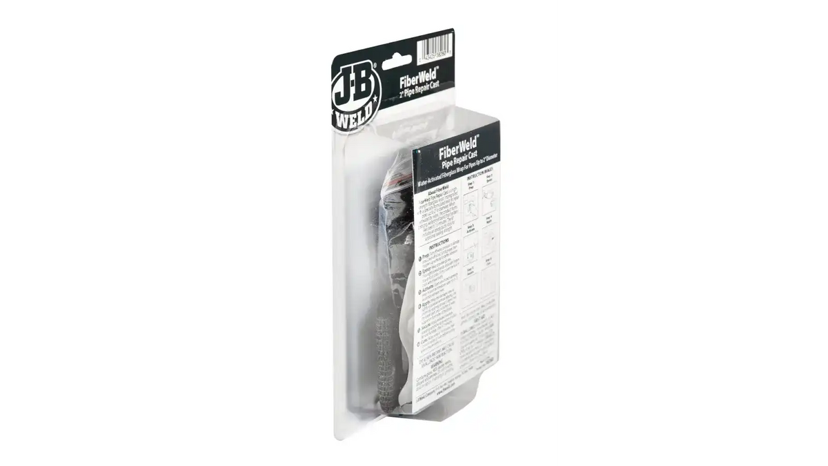 FiberWeld 2" Pipe Repair Cast FiberGlass Pipe Repair Cast