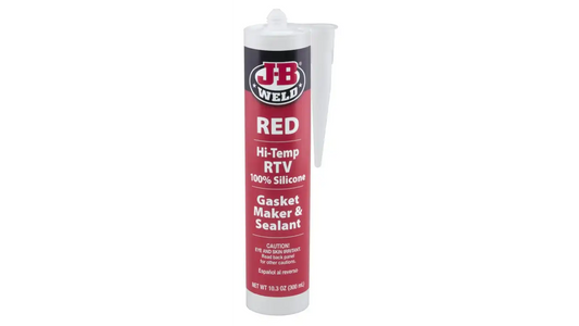 Hi-Temp Red Silicone Gasket Maker & Sealant - 10.3 oz