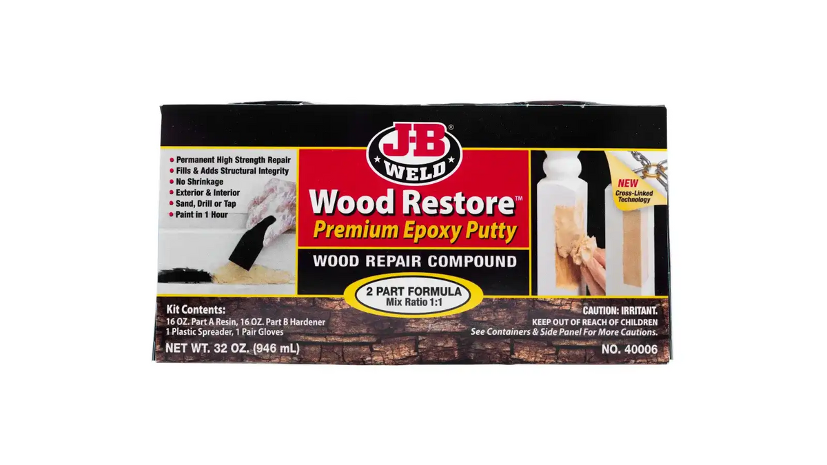 Wood Restore Premium Epoxy Putty