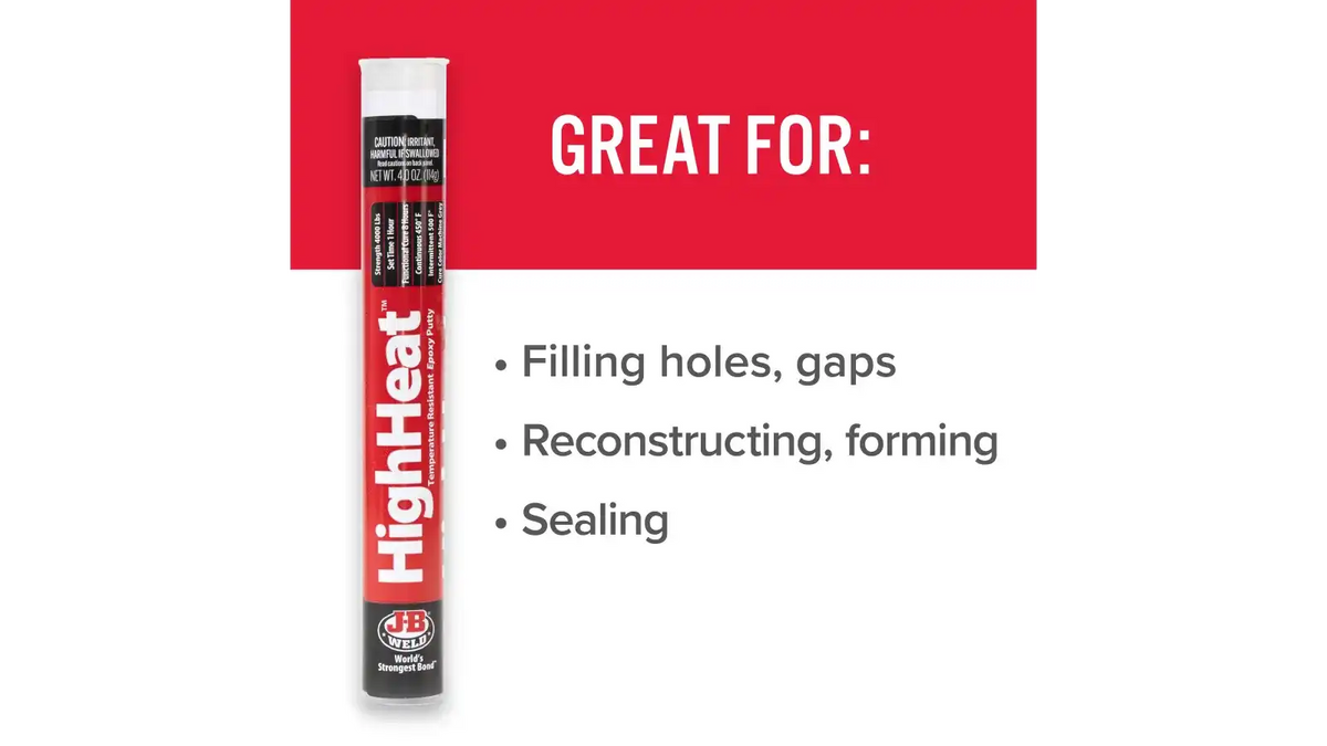 HighHeat™ Epoxy Putty - 4 oz