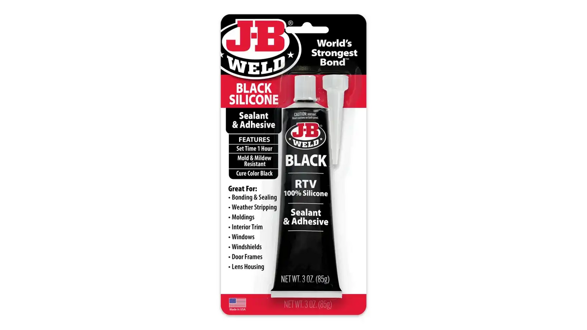 Black Silicone Sealant & Adhesive