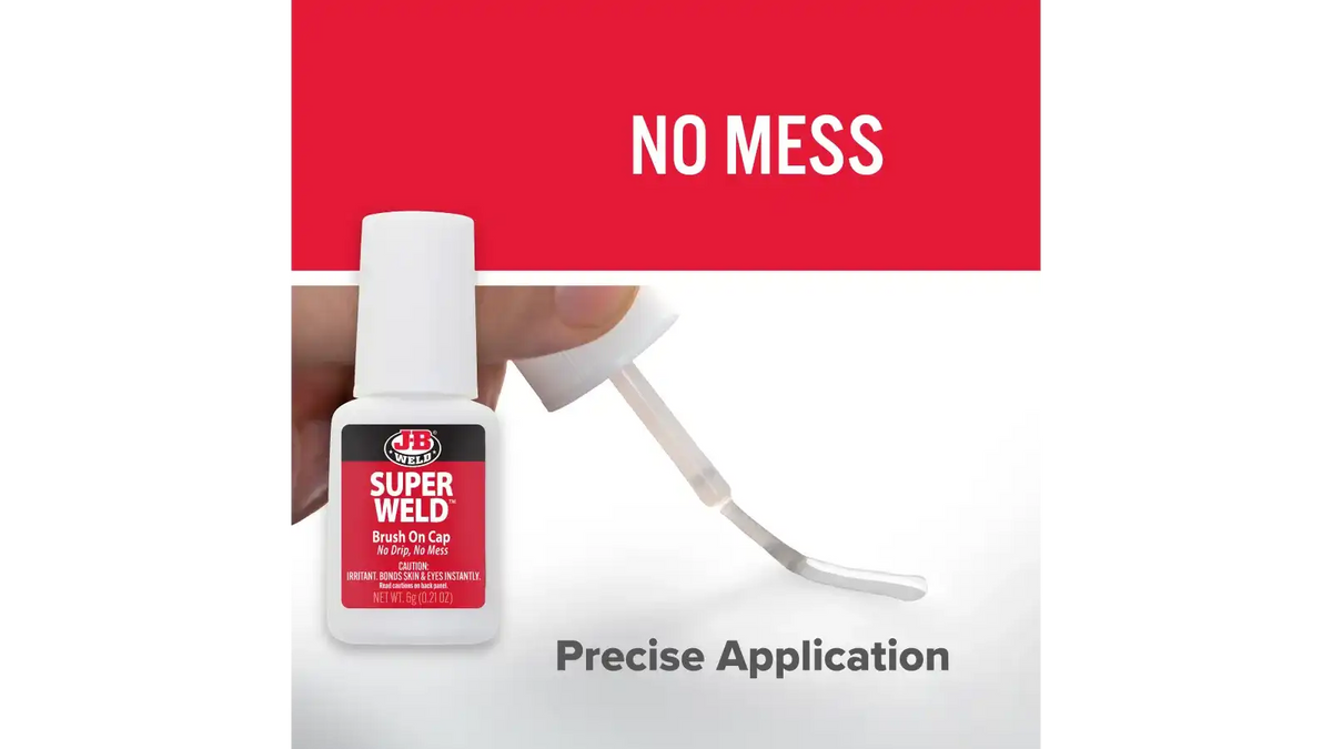 SuperWeld™ Brush-On Instant Adhesive