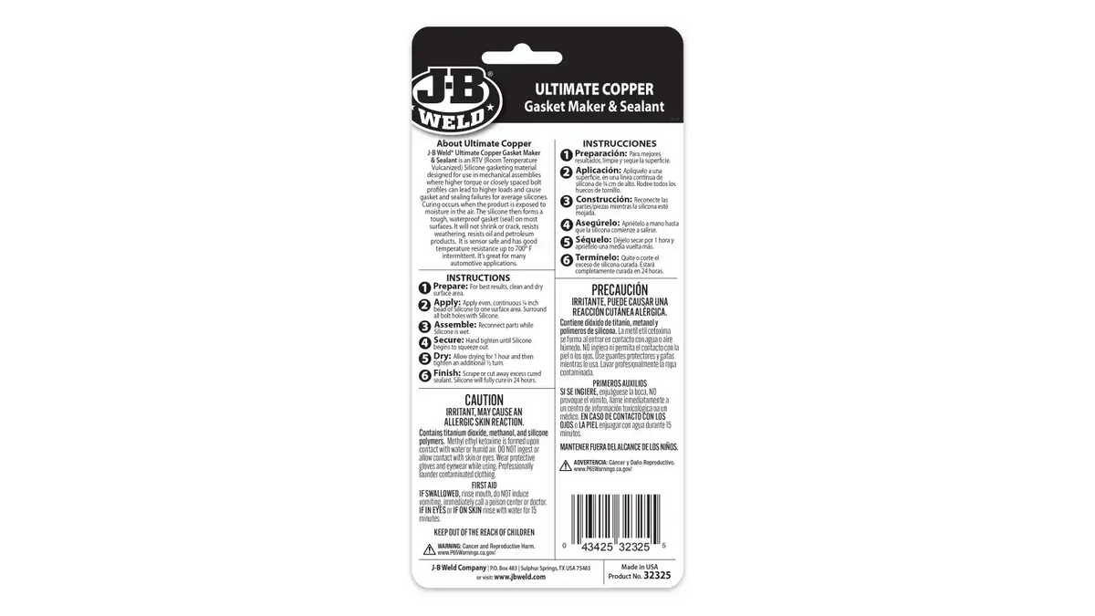Ultimate Grey Gasket Maker & Sealant