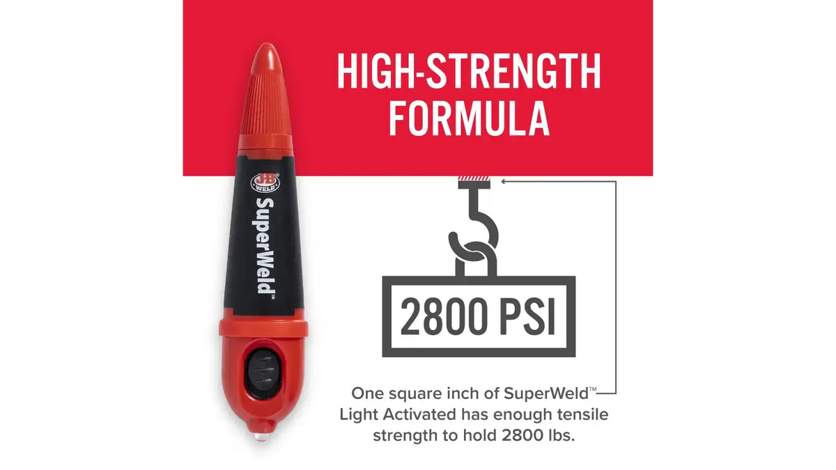 SuperWeld™ Light Activated Instant Glue