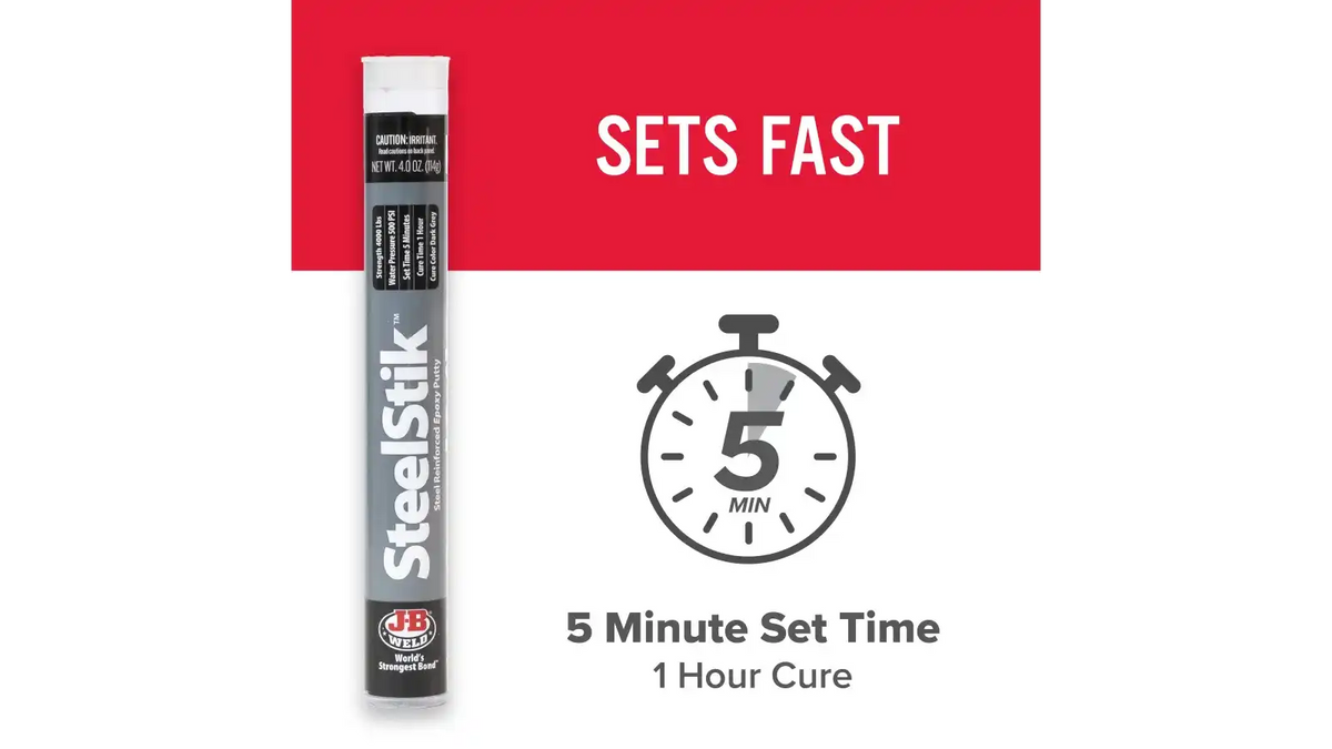 SteelStik™ Epoxy Putty - 4 oz