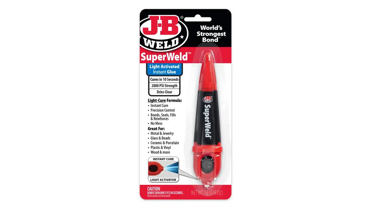 SuperWeld™ Light Activated Instant Glue