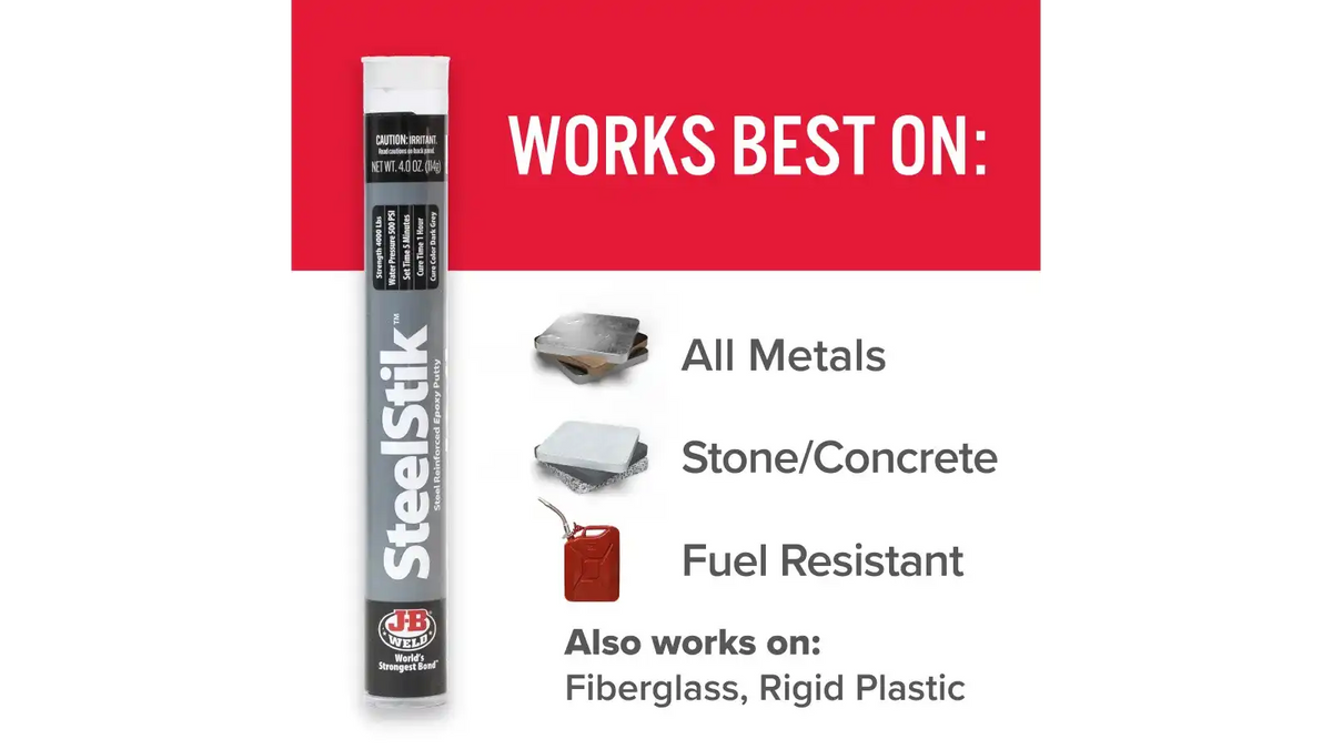 SteelStik™ Epoxy Putty - 4 oz