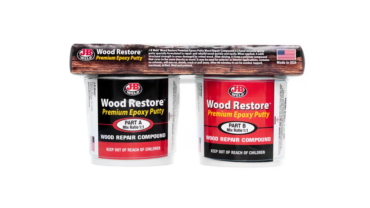 Wood Restore Premium Epoxy Putty