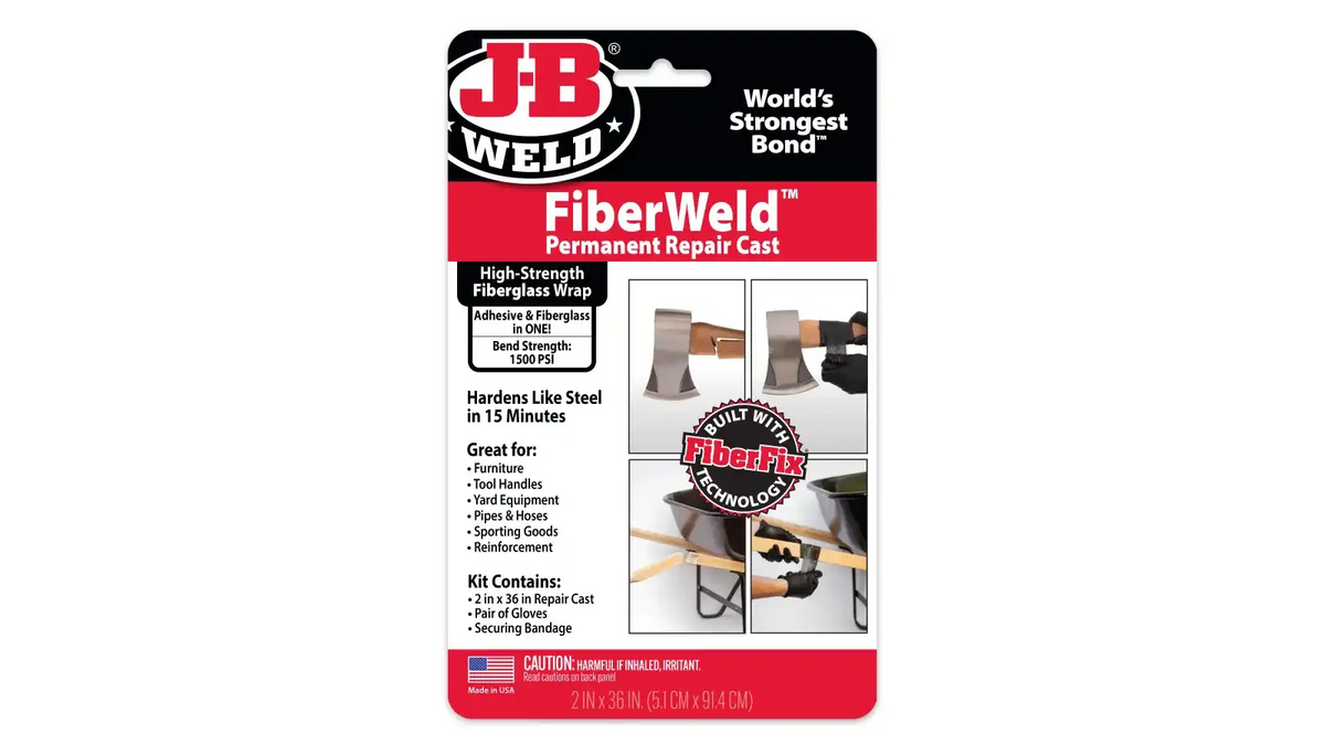 FiberWeld Permanent Repair Cast 2" x 36" Fiberglass Wrap