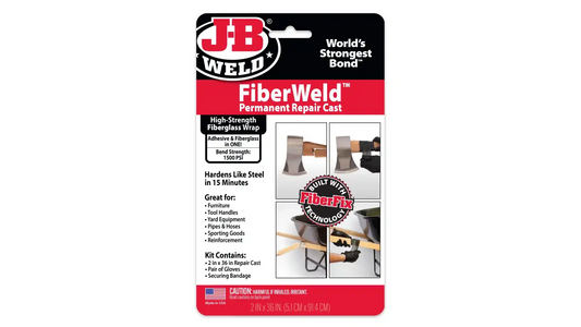 FiberWeld Permanent Repair Cast 2" x 36" Fiberglass Wrap