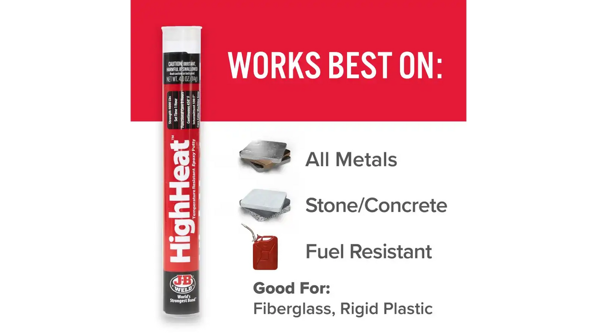 HighHeat™ Epoxy Putty - 4 oz