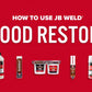 Wood Restore Premium Epoxy Putty