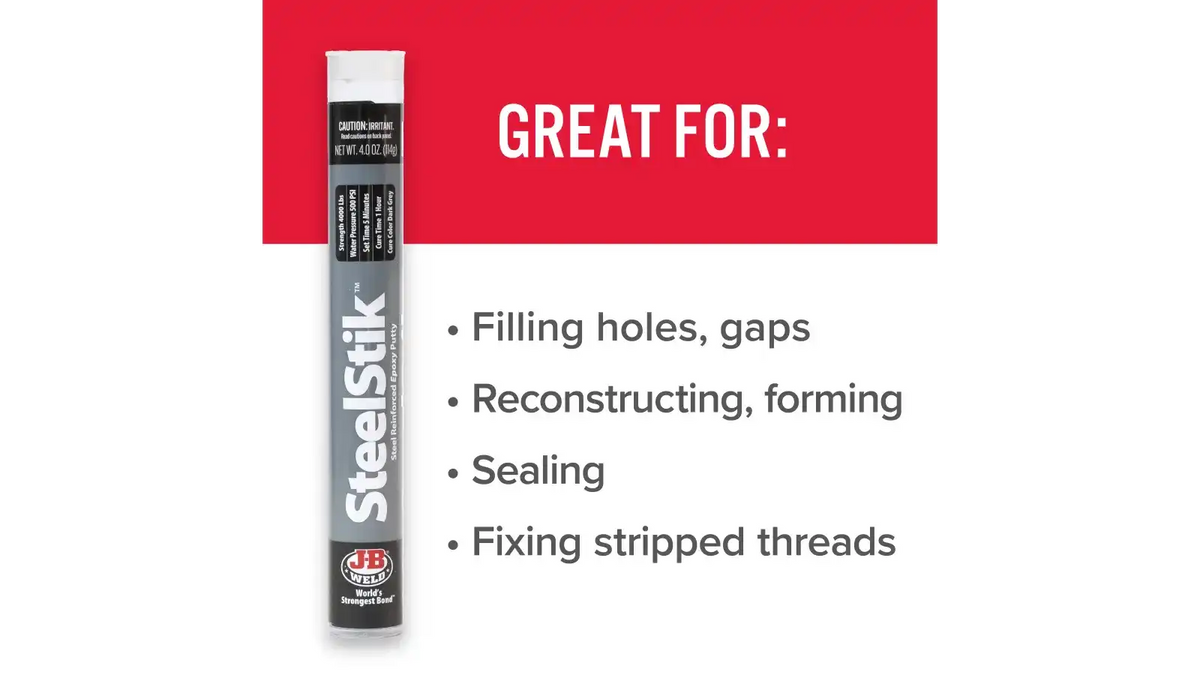 SteelStik™ Epoxy Putty - 4 oz
