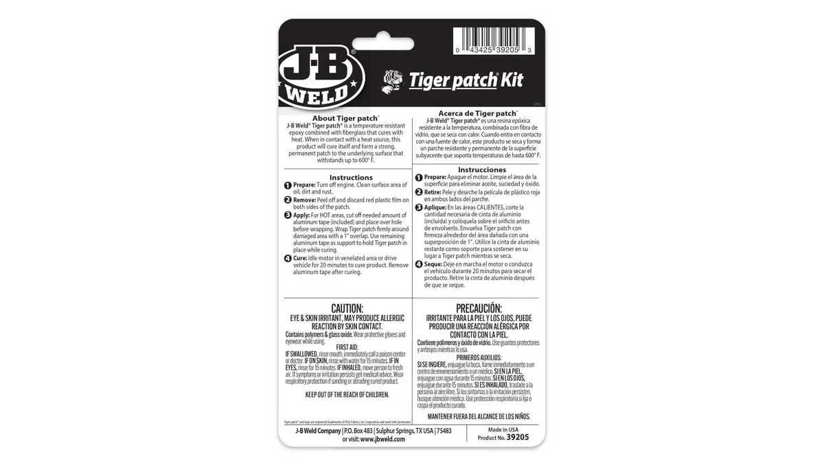 Tiger Patch Kit