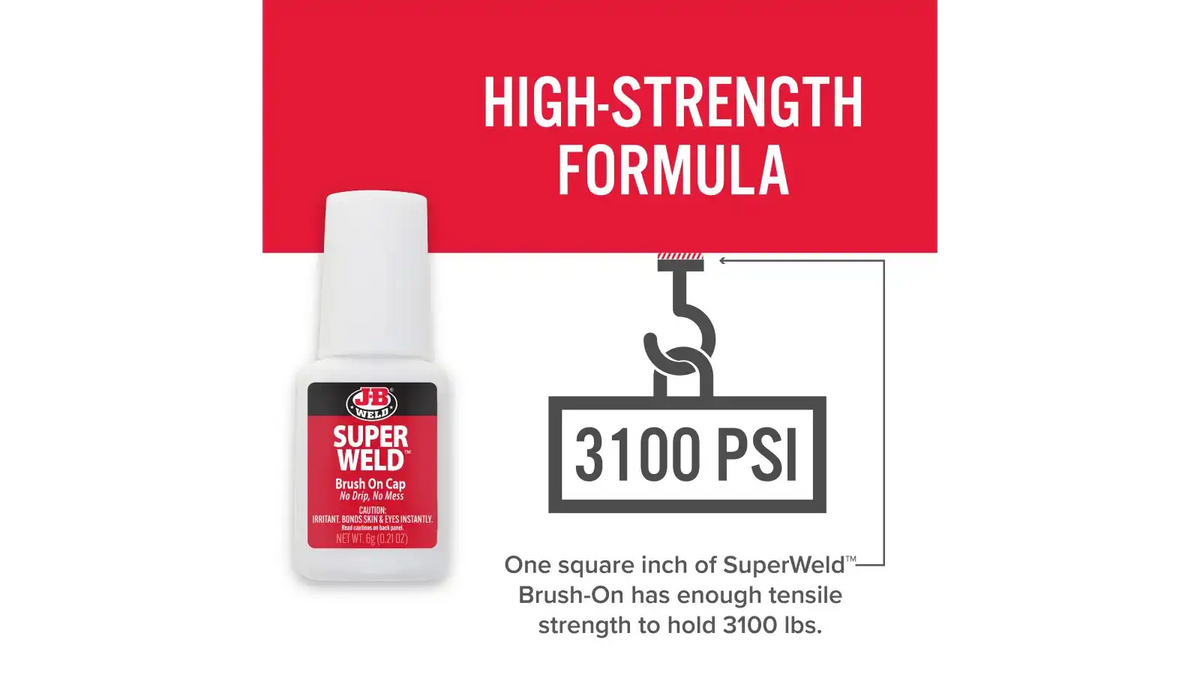 SuperWeld™ Brush-On Instant Adhesive