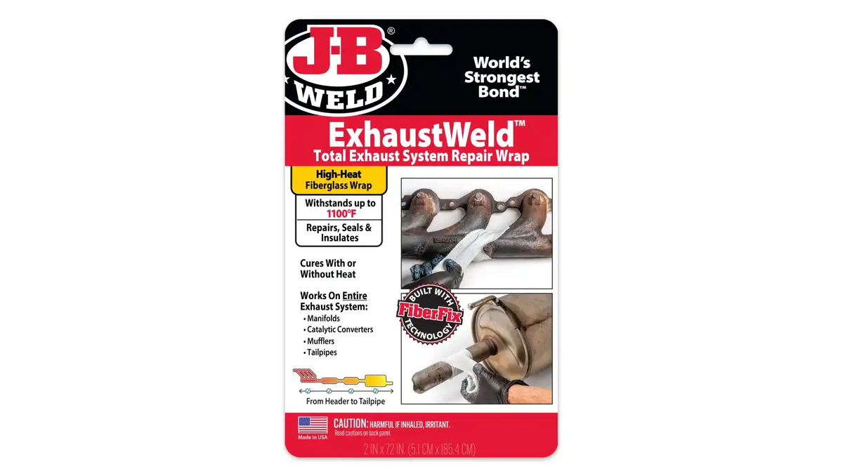 ExhaustWeld Fiberglass Wrap